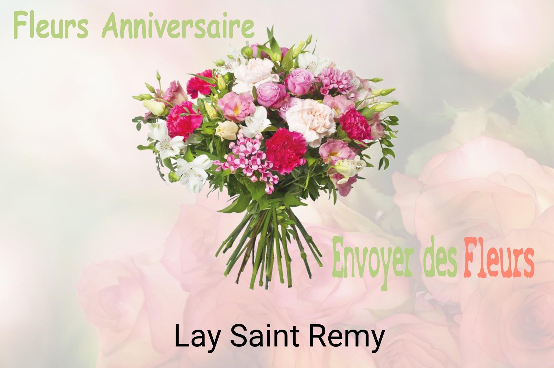 Bouquet de fleurs d’anniversaire livré à Lay-Saint-Remy